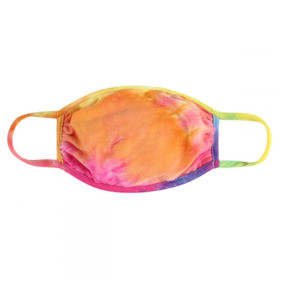 2 for 20! Rainbow tie dye face mask - Picture 2 of 7